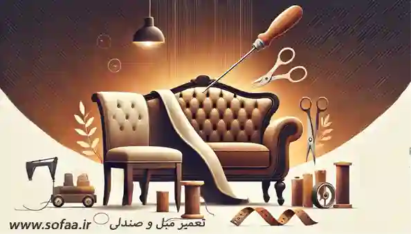تعمیر مبل و صندلی راهنمای جامع